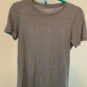 Everlane Navy/White Stripe T-Shirt